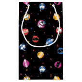Peanuts Snoopy Graduation Celebration Pattern Kleine Geschenktüte (Rückseite)