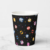 Peanuts Snoopy Graduation Celebration Pattern Pappbecher (Links)