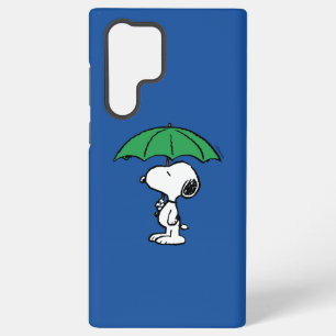Peanuts Snoopy Grüner Schirm Samsung Galaxy Hülle