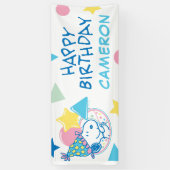 PEANUTS | Snoopy Happy Birthday Balloons Banner (Vertikal)