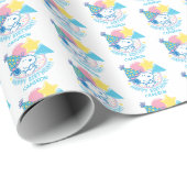 PEANUTS | Snoopy Happy Birthday Balloons Geschenkpapier (Rolleneckpunkt)