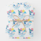 PEANUTS | Snoopy Happy Birthday Balloons Geschenkpapier Set (Beispiel)