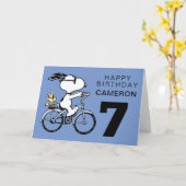 PEANUTS | Snoopy Happy Birthday Karte (Gelbe Blume)
