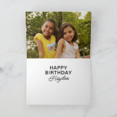 PEANUTS | Snoopy Happy Birthday Karte (Innenseite)