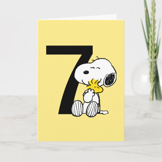 PEANUTS | Snoopy Happy Birthday Karte (Vorderseite)
