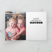 PEANUTS | Snoopy Happy Birthday Karte (Innenseite)