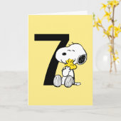 PEANUTS | Snoopy Happy Birthday Karte (Gelbe Blume)