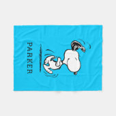 Peanuts | Snoopy Happy Dance Fleece-Decke Fleecedecke (Vorderseite (Horizontal))
