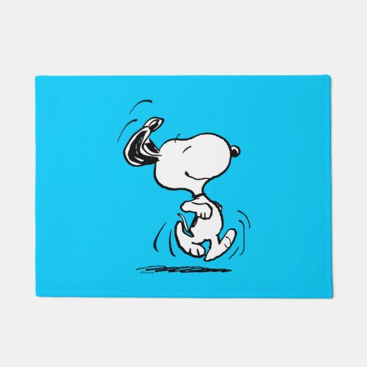 Peanuts | Snoopy Happy Dance Fußmatte (Vorderseite)