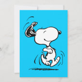 Peanuts | Snoopy Happy Dance Karte (Vorderseite)