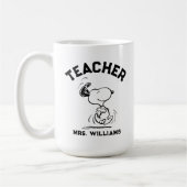 Peanuts | Snoopy Happy Dance Teacher Kaffeetasse (Links)