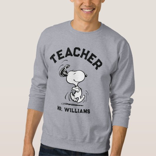 Peanuts | Snoopy Happy Dance Teacher Sweatshirt (Vorderseite)