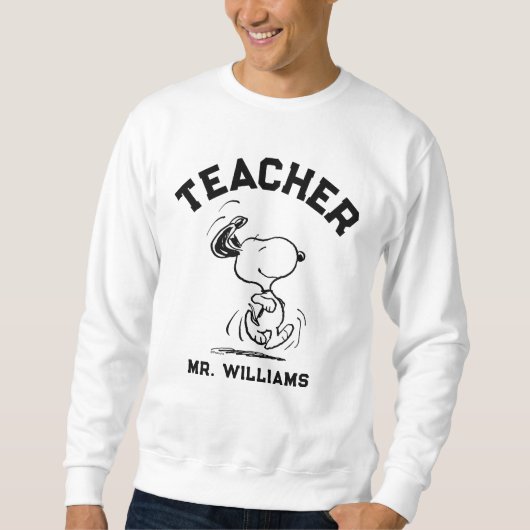 Peanuts | Snoopy Happy Dance Teacher Sweatshirt (Vorderseite)