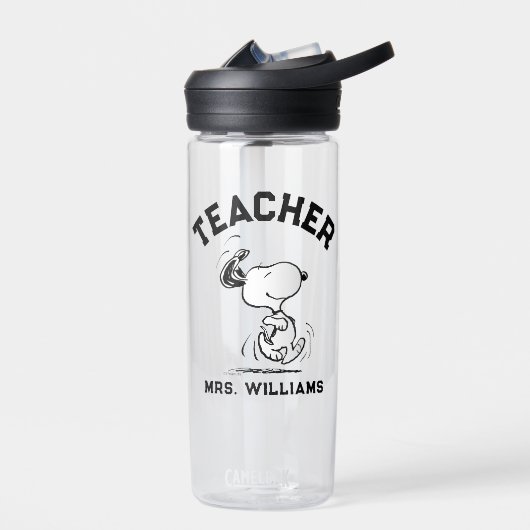 Peanuts | Snoopy Happy Dance Teacher Trinkflasche (Links)