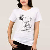 Peanuts | Snoopy Happy Dance Tri-Blend Shirt (Vorderseite)