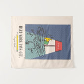 Peanuts Snoopy Hard Work Pays Off Graduation Wandteppich (Vorderseite (Horizontal))