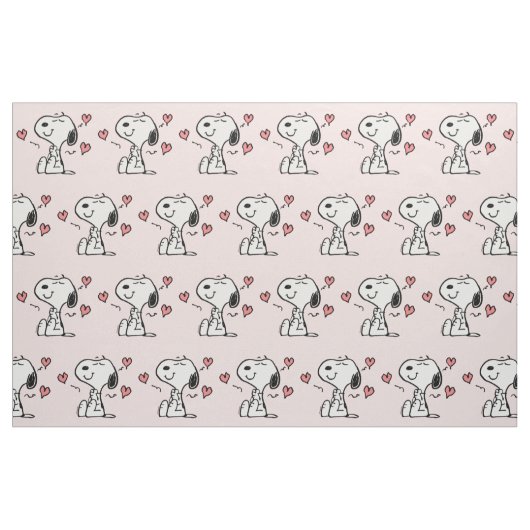 Peanuts | Snoopy Hearts Stoff (Fat Quarter (45,7 x 55,9 cm))