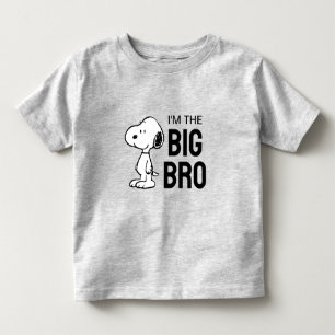 Peanuts Snoopy Ich bin der große Bruder Kleinkind T-shirt