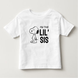 Peanuts Snoopy | Ich bin die kleine Schwester Kleinkind T-shirt