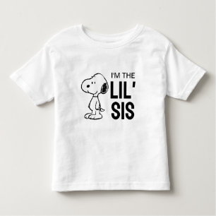 Peanuts Snoopy   Ich bin die kleine Schwester Kleinkind T-shirt