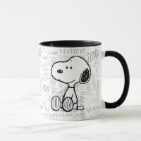 PEANUTS | Snoopy in Schwarz-Weiß-Comics