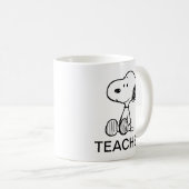 PEANUTS | Snoopy Lehrer Kaffeetasse (VorderseiteRechts)