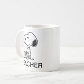 PEANUTS | Snoopy Lehrer Kaffeetasse (Vorderseite Links)