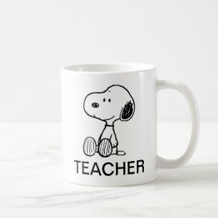 PEANUTS   Snoopy Lehrer Kaffeetasse