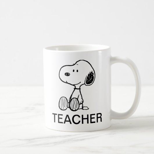 PEANUTS | Snoopy Lehrer Kaffeetasse (Rechts)