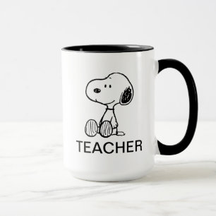 PEANUTS   Snoopy Lehrer Tasse