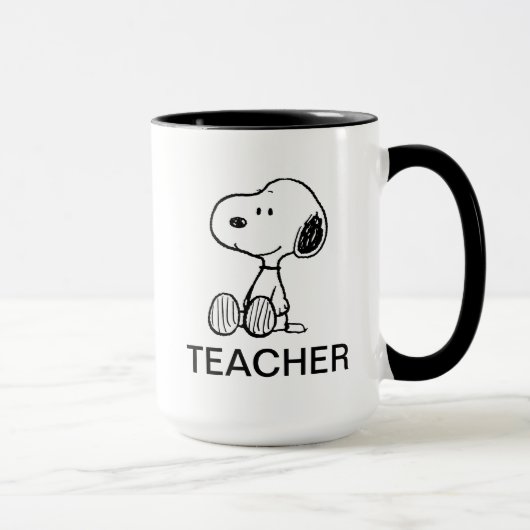 PEANUTS | Snoopy Lehrer Tasse (Rechts)