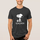 PEANUTS | Snoopy Lehrer Tri-Blend Shirt (Vorderseite)