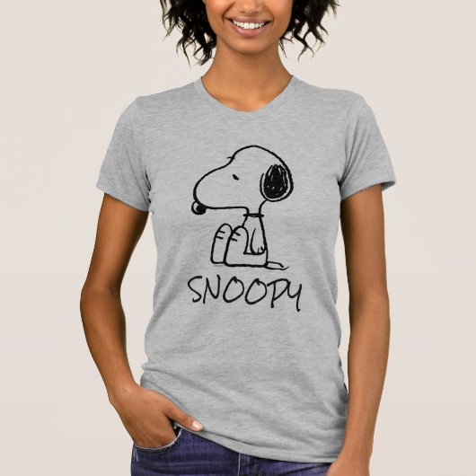Peanuts | Snoopy Looking Down T-Shirt (Vorderseite)