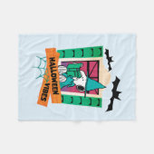 Peanuts Snoopy Magische Tränke Halloween Fleecedecke (Vorderseite (Horizontal))