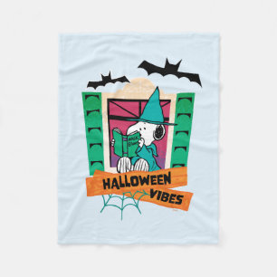 Peanuts Snoopy Magische Tränke Halloween Fleecedecke