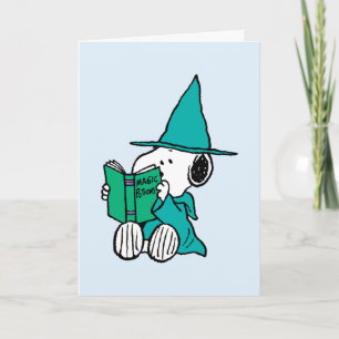 Peanuts Snoopy Magische Tränke Halloween Karte