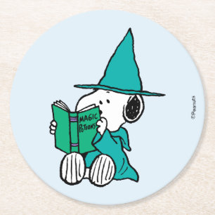 Peanuts Snoopy Magische Tränke Halloween Runder Pappuntersetzer