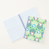 Peanuts | Snoopy Mintgrün Deco Dreams Muster Notizblock (Innenseite)