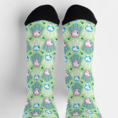 Peanuts | Snoopy Mintgrün Deco Dreams Muster Socken (Oben)