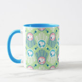 Peanuts | Snoopy Mintgrün Deco Dreams Muster Tasse (Links)