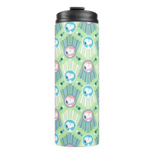 Peanuts   Snoopy Mintgrün Deco Dreams Muster Thermosbecher