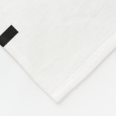 Peanuts Snoopy | Monatsmilestone Baby Fleecedecke (Ecke)