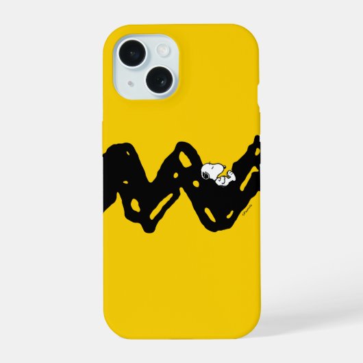 Peanuts | Snoopy Nickerchen iPhone 15 Hülle (Rückseite)
