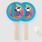 Peanuts | Snoopy Ocean High Tide Fächer (Vorne und Hinten)