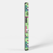 Peanuts | Snoopy Ocean High Tide Muster iPhone Hülle (Rechte Seite)