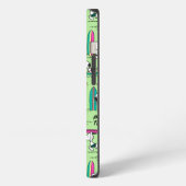 Peanuts | Snoopy Ocean High Tide Muster iPhone Hülle (Linke Seite)
