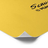 Peanuts | Snoopy Pure Freude Poster (Ecke)
