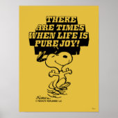 Peanuts | Snoopy Pure Freude Poster (Vorne)