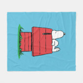Peanuts | Snoopy schläft Fleecedecke (Vorderseite (Horizontal))