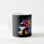 Peanuts Snoopy Sky Is The Limit Abschlussfeier Kaffeetasse (Vorderseite Links)